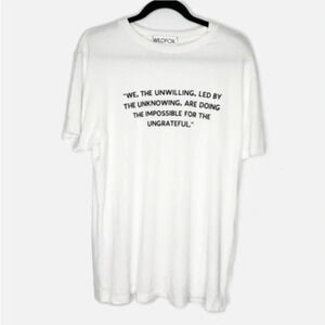Wildfox White Tee Size M